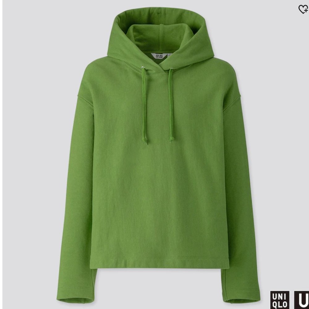 WOMEN U LONG-SLEEVE HOODED SWEATSHIRT Uniqlo